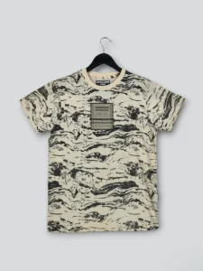 Jack & Jones Beige Graphic Tee