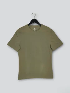H&M Olive Solid Tee