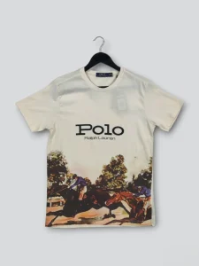 Polo Ralph Lauren Beige Graphic Tee